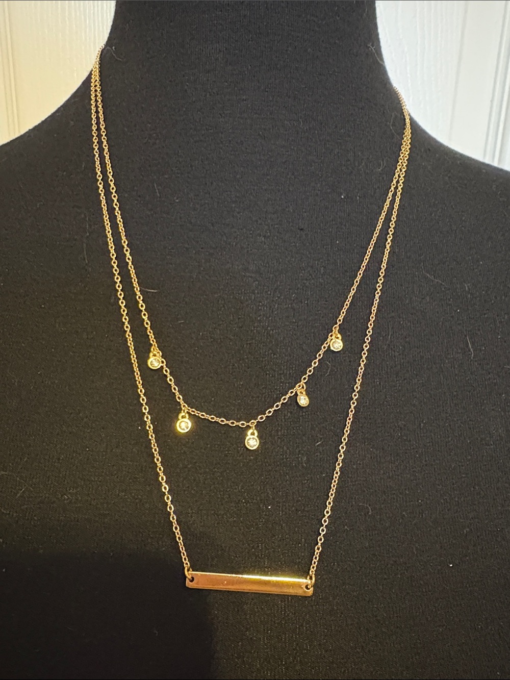 Layered necklace